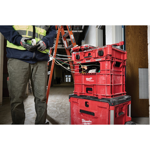 Bac distributeur de fils XL PACKOUT, 15-3/4" x 18-5/8" x 15", Noir/Rouge Southpoint Industrial Supply