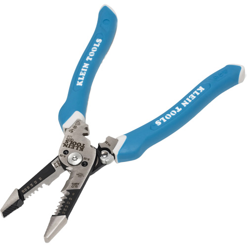Slim Forged Wire Stripper/Cutter with Straight Handles, 8-1/4" L Southpoint Industrial Supply