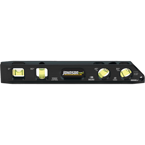 Billet Torpedo Level, 9" L, Aluminum, 4 Vials, Magnetic Southpoint Industrial Supply
