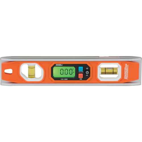 Programmable Digital Torpedo Level, 10" L, 2 Vials, Magnetic Southpoint Industrial Supply