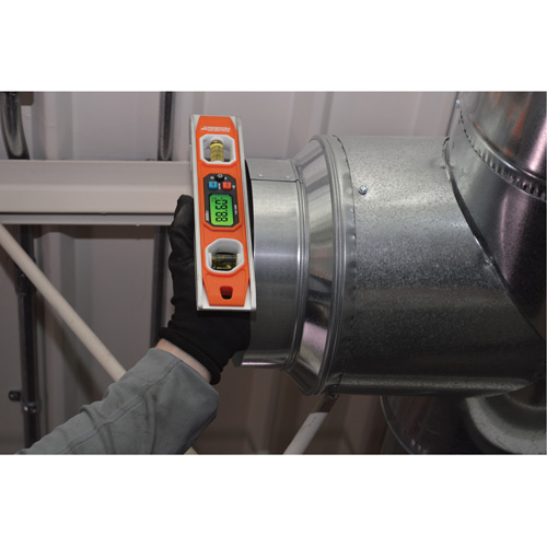 Programmable Digital Torpedo Level, 10" L, 2 Vials, Magnetic Southpoint Industrial Supply