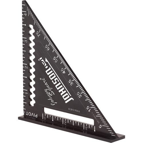 4.5" Johnny Square&reg; Laser Etched Trim Square Southpoint Industrial Supply