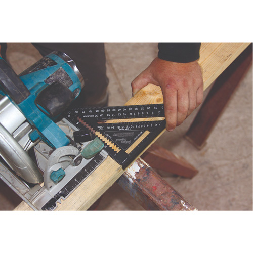7" Johnny Square&reg; Laser Etched Rafter Square Southpoint Industrial Supply