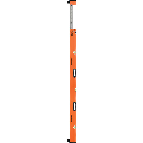 Heavy-Duty Extendable Plate Level, 12'/7' L, Aluminum, 3, Non-Magnetic Southpoint Industrial Supply