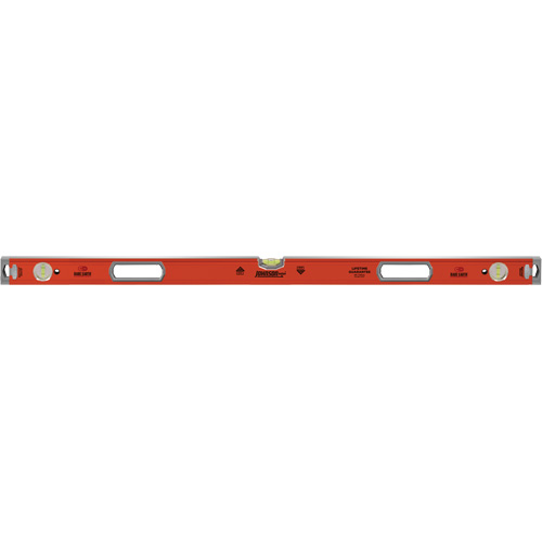 Heavy-Duty Box Level, Box, 4' L, Aluminum, 3, Magnetic Southpoint Industrial Supply