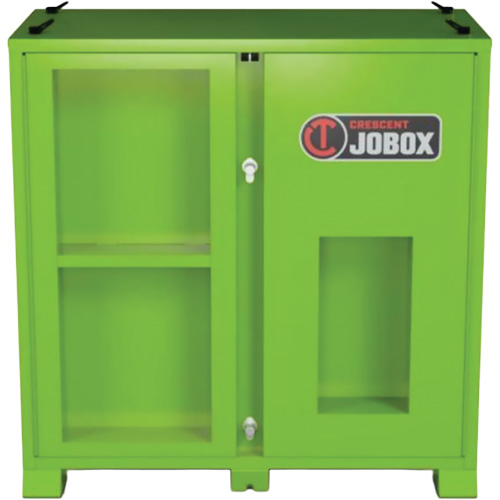 Armoire de rangement d'&eacute;PI sur place, Acier, Vert lime haute visibilit&eacute; Southpoint Industrial Supply