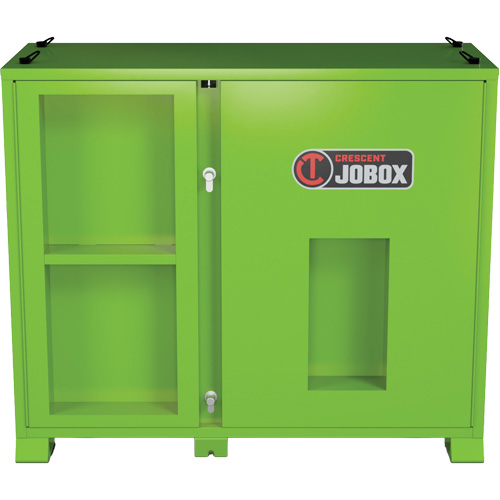 Onsite PPE Storage Cabinet, Steel, High-Visibility Lime Green Southpoint Industrial Supply