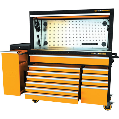 MEGAMOD Master Mechanics Tool Set in Premium Modular Foam Trays with Tool Storage & Shop Equipment, 1331 Pieces Southpoint Industrial Supply