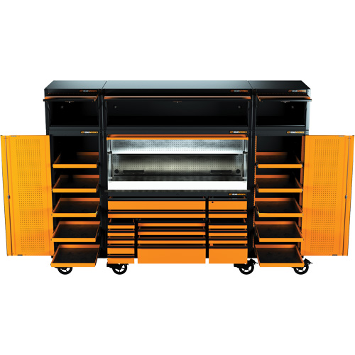 MEGAMOD Mechanics Tool Set in Premium Modular Foam Trays with Tool Storage & Shop Equipment, 1858 Pieces Southpoint Industrial Supply