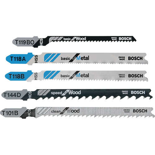 T-Shank Jig Saw Blade Set for Wood and Metal Southpoint Industrial Supply
