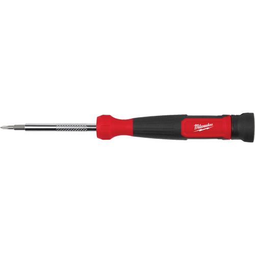 4-in-1 Precision 1/4" Drive Multi-Bit Screwdriver, 5-3/4" L, Cushion Grip Handle Southpoint Industrial Supply