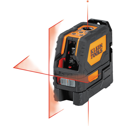 Niveau laser &agrave; croix rouge &agrave; autonivellement, avec point &agrave; plomb rouge Southpoint Industrial Supply