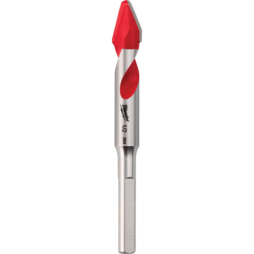 Hard Tile & Glass Specialty Drill Bit, 1/2", Carbide Southpoint Industrial Supply