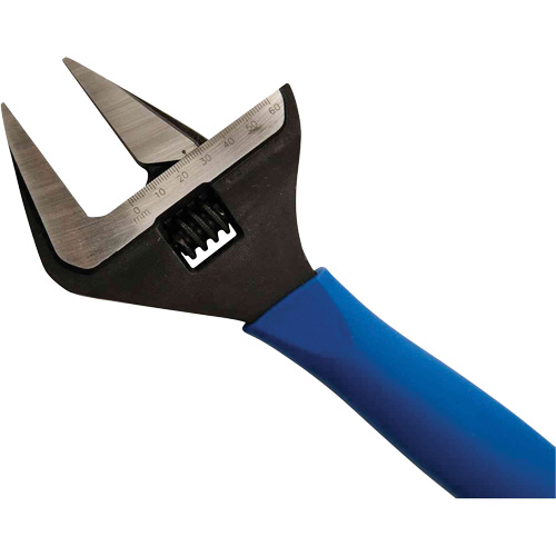 Wide Jaw Adjustable Wrench, 10" L, 2-11/32" Max Width Southpoint Industrial Supply