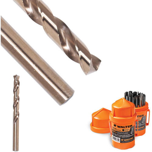 SST+ Jobbers Drill Bit, High Speed Steel, 27/64", 5-9/16" L, 3-11/16" Flute, 135° Point Angle Southpoint Industrial Supply
