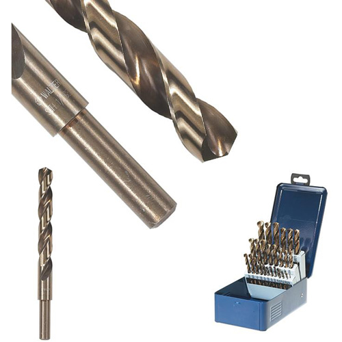 SST+ Reduced Shank Drill Bit, 17/32", High Speed Steel, 4-13/16" Flute, 135° Point Southpoint Industrial Supply