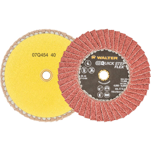 DISQ BLENDER QS 4-1/2 GR40, 4-1/2" x Type 29, Grain 40, Oxyde d'aluminium Southpoint Industrial Supply