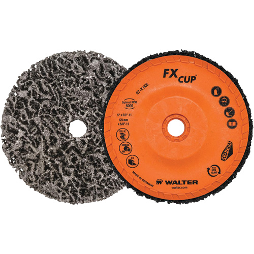 FX Cup Disc, 4-1/2" Dia., Aluminum Oxide Southpoint Industrial Supply