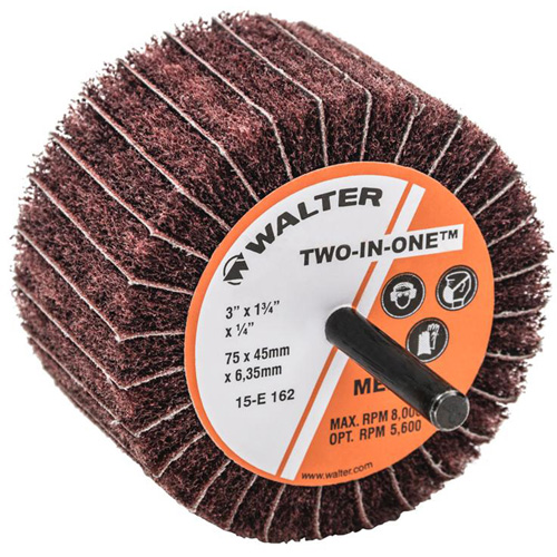 Meule &agrave; lamelles abrasives Two-In-One Southpoint Industrial Supply