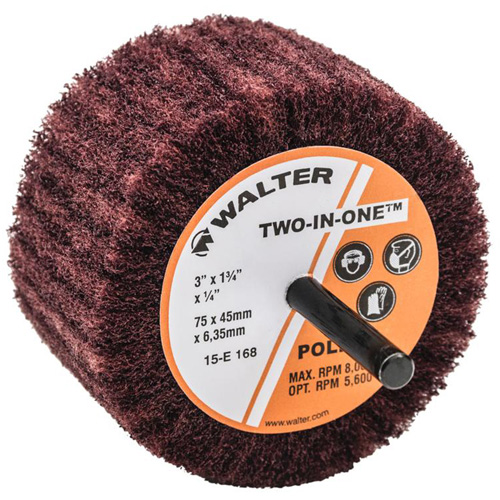 Meule &agrave; lamelles abrasives Two-In-One Southpoint Industrial Supply