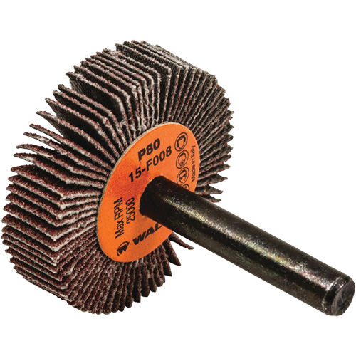 Disques &agrave; lamelles - Meules &agrave; lamelles Coolcut, Oxyde d'aluminium, Grain 80, 1-1/2" x 3/8" x 1/4" Southpoint Industrial Supply