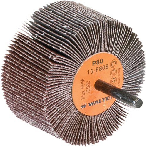 Flap Wheels-Coolcut Flap Wheels, Aluminum Oxide, 80 Grit, 3" x 1-1/2" x 1/4" Southpoint Industrial Supply