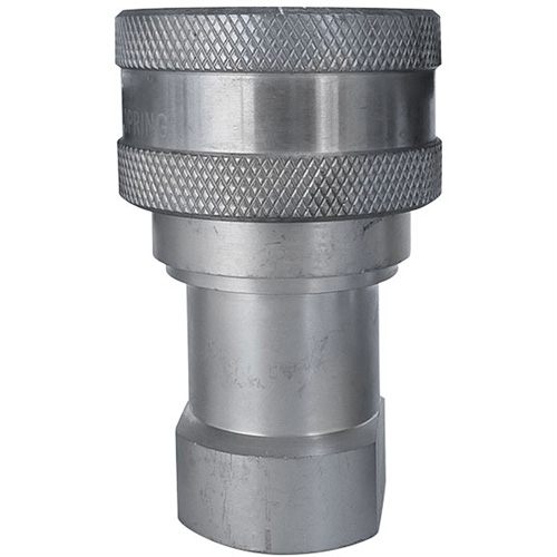 Hydraulic Quick Coupler - Stainless Steel Manual Coupler, Brass/Stainless Steel Southpoint Industrial Supply