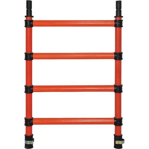 Composants pour &eacute;chafaudages la tour en fibre de verre, Montant d'extr&eacute;mit&eacute;, 27" la x 39" h Southpoint Industrial Supply