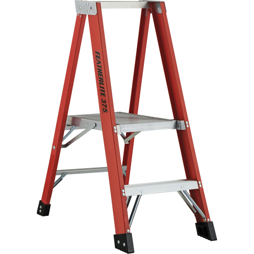 Industrial Extra Heavy-Duty Platform Stepladder (6500 AA Series), 4', 375 lbs. Cap. Southpoint Industrial Supply