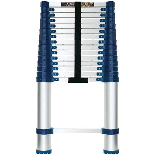 Telescopic Ladder, 3' - 15.5', Aluminum, 250 lbs. Capacity, Type 1 Southpoint Industrial Supply