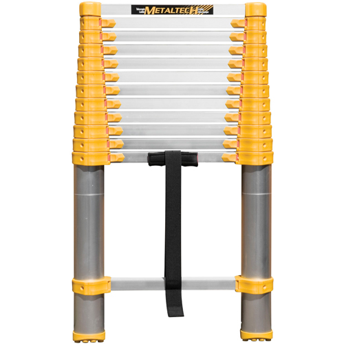 Telescopic Ladder, 3' - 12', Aluminum, 250 lbs. Capacity, Type 1 Southpoint Industrial Supply