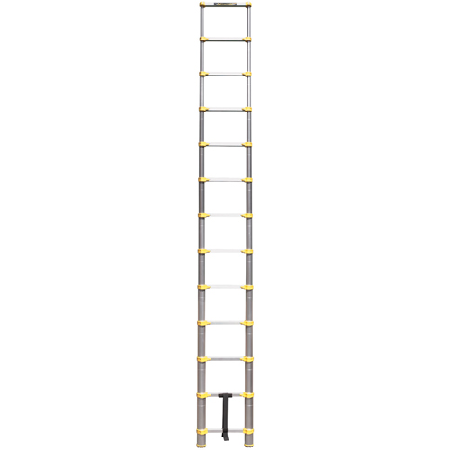 Telescopic Ladder, 3' - 12', Aluminum, 250 lbs. Capacity, Type 1 Southpoint Industrial Supply