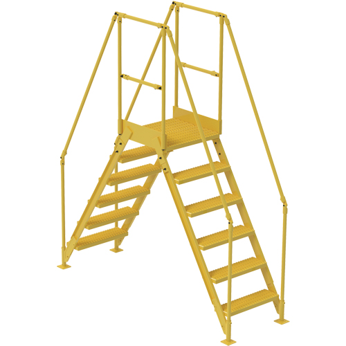 Crossover Ladder, 92" Overall Span, 60" H x 24" D, 24" Step Width Southpoint Industrial Supply