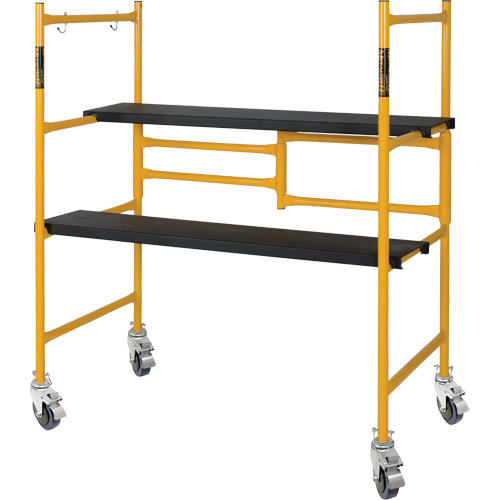 Ensemble de petit &eacute;chafaudage de base de 4' Jobsite Series, Cadre Acier, 41" p x 45-3/4" h Southpoint Industrial Supply