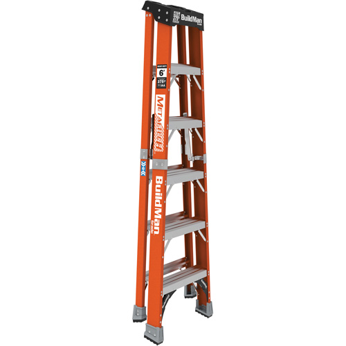 Escabeau, 6', Fibre de verre, Capacit&eacute; 375 lb, Type 1AA Southpoint Industrial Supply