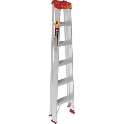 Step Ladder, 6', Aluminum, 200 lbs. Capacity, Type 3 Southpoint Industrial Supply