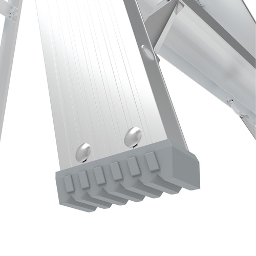 Step Ladder, 10', Aluminum, 225 lbs. Capacity, Type 2 Southpoint Industrial Supply