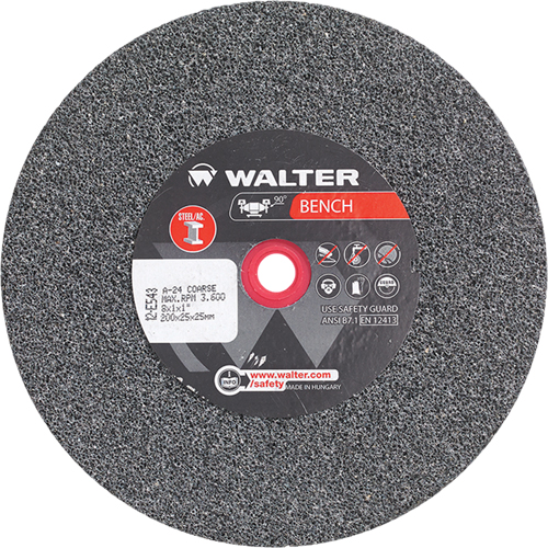 Bench Grinding Wheels, 8" x 1", 1" Arbor, 1 Southpoint Industrial Supply
