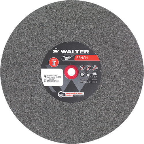 Bench Grinding Wheels, 10" x 1", 1" Arbor, 1 Southpoint Industrial Supply