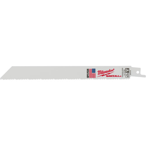 Lame de scie alternative Sawzall, Bim&eacute;tal, 10-14 Dents par pouce, 8" lo x 5/8" la Southpoint Industrial Supply