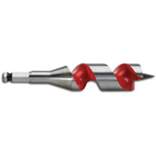 Ship Auger Drill Bit, 1-1/4 Diameter, 3" Flute, 7/16" Hex Shank Southpoint Industrial Supply