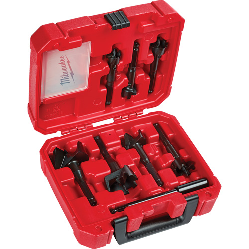 Jeu de m&egrave;ches &agrave; avance automatique pour entrepreneur, 7 morceaux, Acier rapide Southpoint Industrial Supply