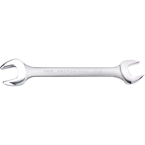 Open-End Wrench, 1-1/2" x 1-5/8", Satin Southpoint Industrial Supply