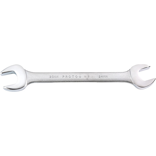 Open-End Wrench, 24 mm x 26 mm, Satin Southpoint Industrial Supply