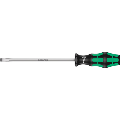 Tapered Slotted Screwdriver, 5/16" Tip, Round, 11-1/8" L, Plastic Handle Southpoint Industrial Supply