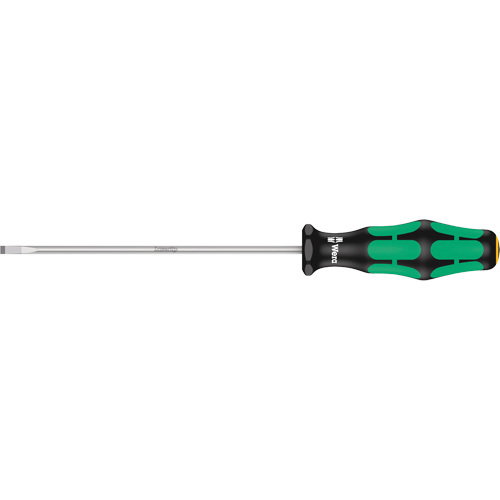 Slotted Screwdriver, 3.5 mm Tip, Round, 8-1/8" L, Plastic Handle Southpoint Industrial Supply