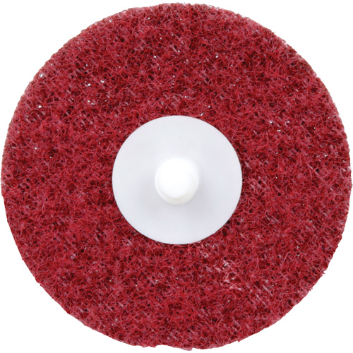 Disque de conditionnement de surface &agrave; remplacement rapide Standard Abrasives, 3" dia., Grain Moyen, Oxyde d'aluminium Southpoint Industrial Supply