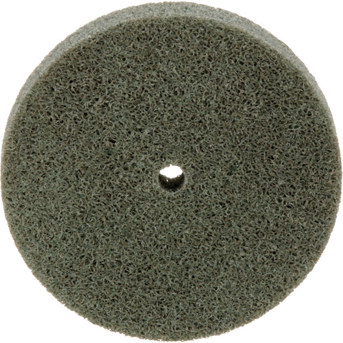 Meule homog&egrave;ne &agrave; faible densit&eacute; de s&eacute;rie 500 Standard Abrasives, 3" x 1/2", Arbre de 1/4", Grain de Moyen, Oxyde d'aluminium Southpoint Industrial Supply