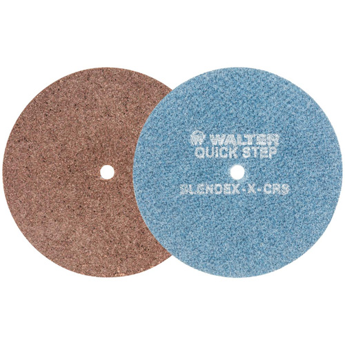 Disque de pr&eacute;paration de surface QUICK-STEP BLENDEX, 6" dia., Grain Extra grossier, Oxyde d'aluminium Southpoint Industrial Supply