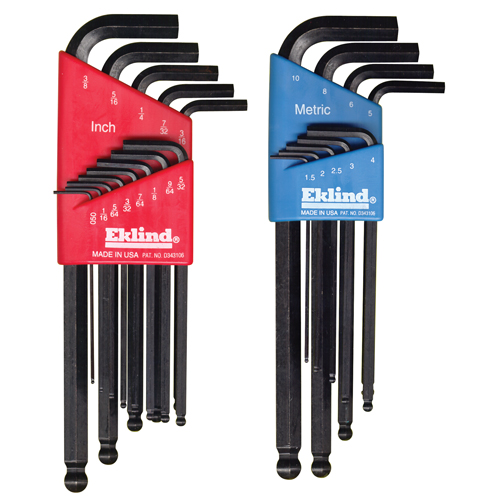 Balldrive Hex Key, Hex End, 5/16" x 6" L, L Shape Southpoint Industrial Supply
